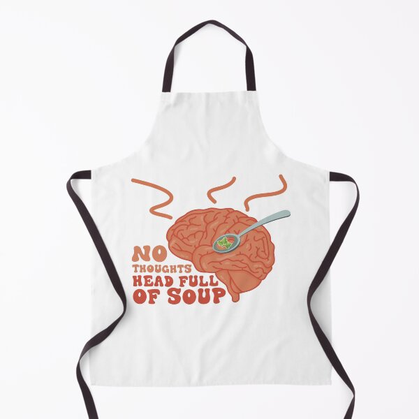 Item preview, No Thoughts - Head Full of Soup designed and sold by Kay Saunders.