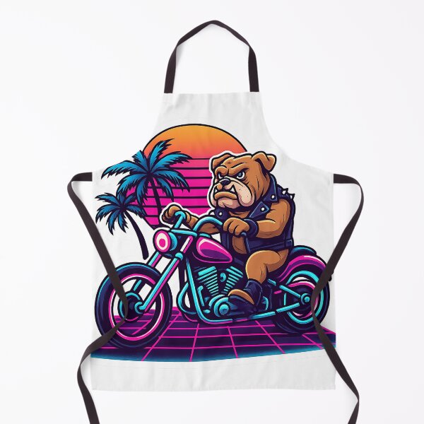 Item preview, Dog on a Hog designed and sold by Throwback Trends.