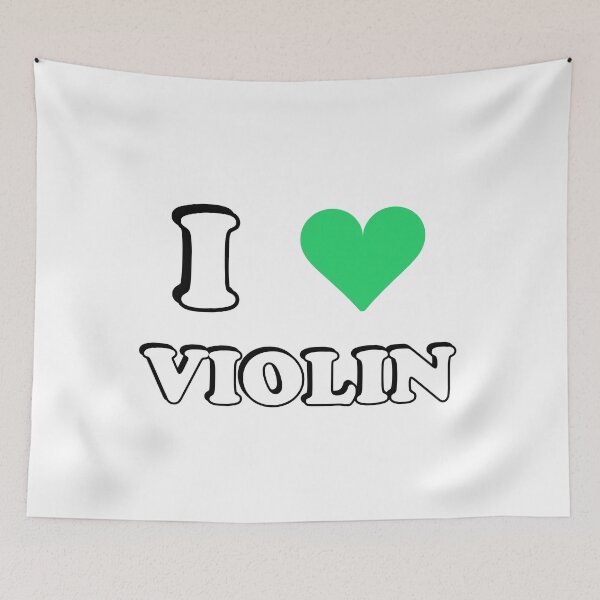 Item preview, I love violin  designed and sold by Inspirationmotivation.