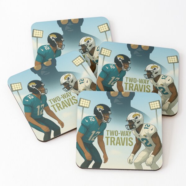 Item preview, Travis Hunter "Two Way Travis" Sticker designed and sold by CoachEkong.