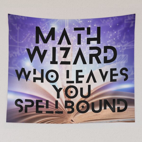 Item preview, Math Wizard Who Leaves You Spellbound. designed and sold by MPC-Mince-Pies.