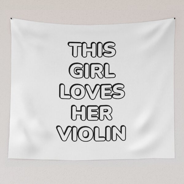 Item preview, This Girl Loves Her Violin designed and sold by Inspirationmotivation.