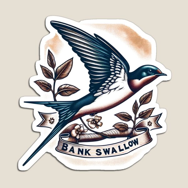 Item preview, Bank Swallow 8 designed and sold by theAVIARY7.