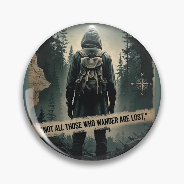 Item preview, Not all who wander are lost designed and sold by Northwest21.