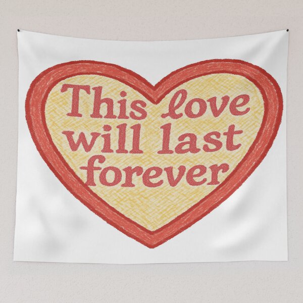 Item preview, This Love Will Last Forever Heart designed and sold by Owcomm.