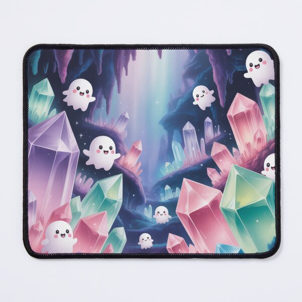 Item preview, Cute Ghosts in Crystal Cave Design designed and sold by theartfulaspie.