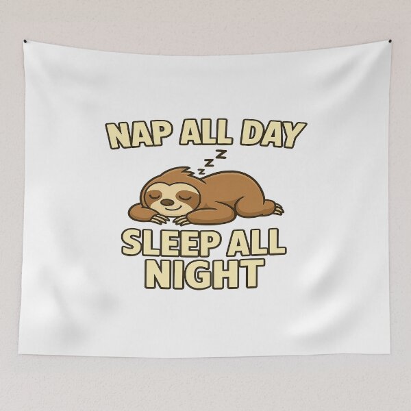Item preview, Nap all day designed and sold by edexshop.