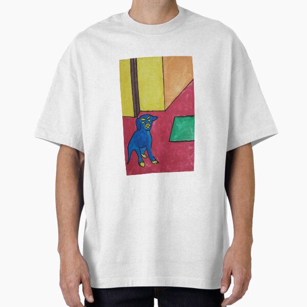 Item preview, Fauvist painting of a dog designed and sold by LennyArtworks.