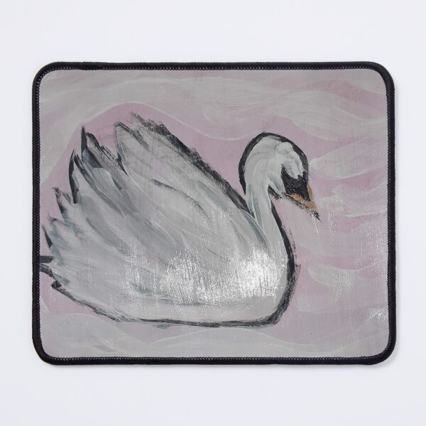 Item preview, Swan Lake painting  designed and sold by EstelleinMoon.