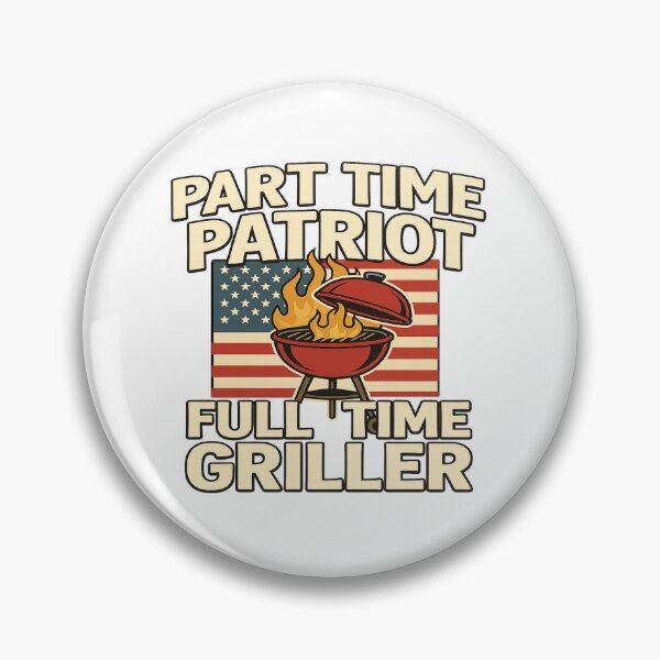 Item preview, Part time patriot designed and sold by edexshop.