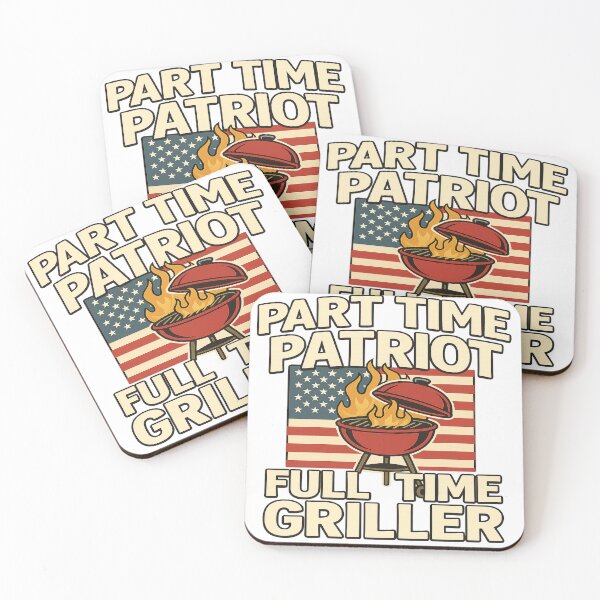 Item preview, Part time patriot designed and sold by edexshop.