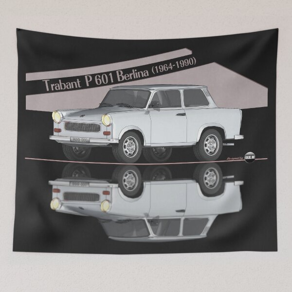 Item preview, Trabant P 601 - 1964-1990 (Silbergrau) - Memory on Four Wheels designed and sold by Azaziel.