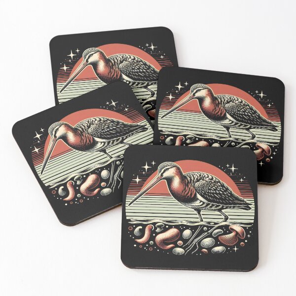 Item preview, Bar-tailed Godwit designed and sold by theAVIARY7.