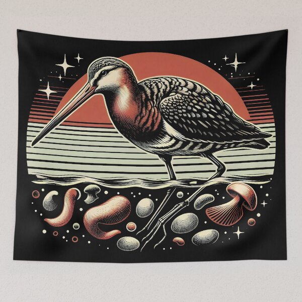 Item preview, Bar-tailed Godwit designed and sold by theAVIARY7.