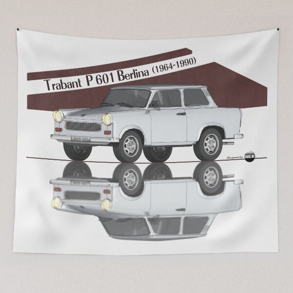 Item preview, Trabant P 601 - 1964-1990 (Silbergrau) - Memory on Four Wheels designed and sold by Azaziel.