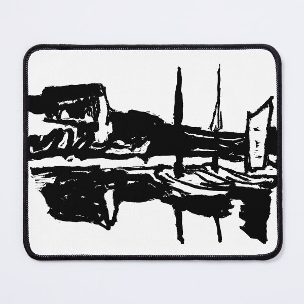 Item preview, Fishing Vessels in Harbour 1 designed and sold by nathansonart.