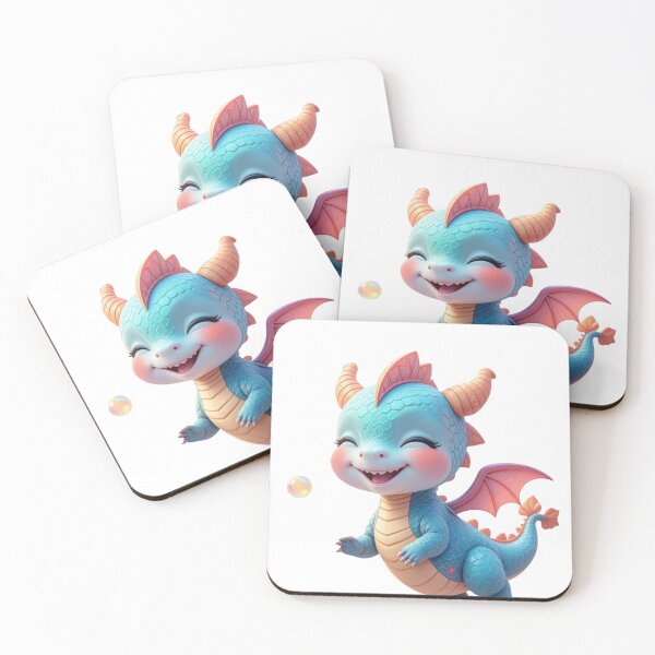 Item preview, Dragon flying in the air and smiling designed and sold by MAKCOLORS.