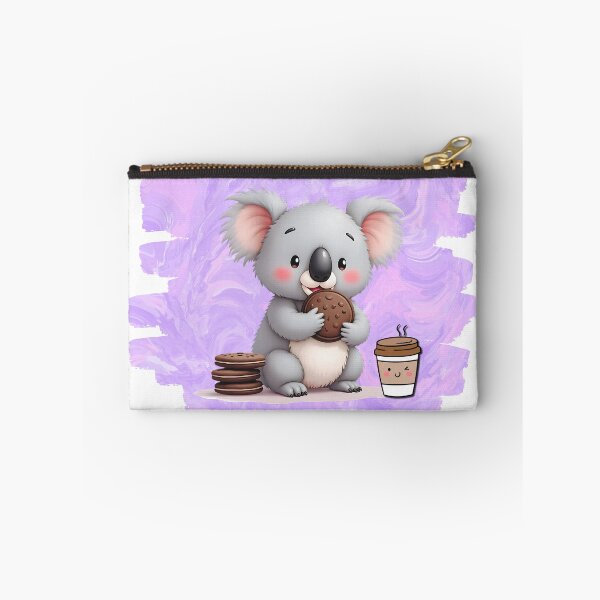 Item preview, Cute Koala With Biscuits and Coffee designed and sold by Fantacaroo Designs.