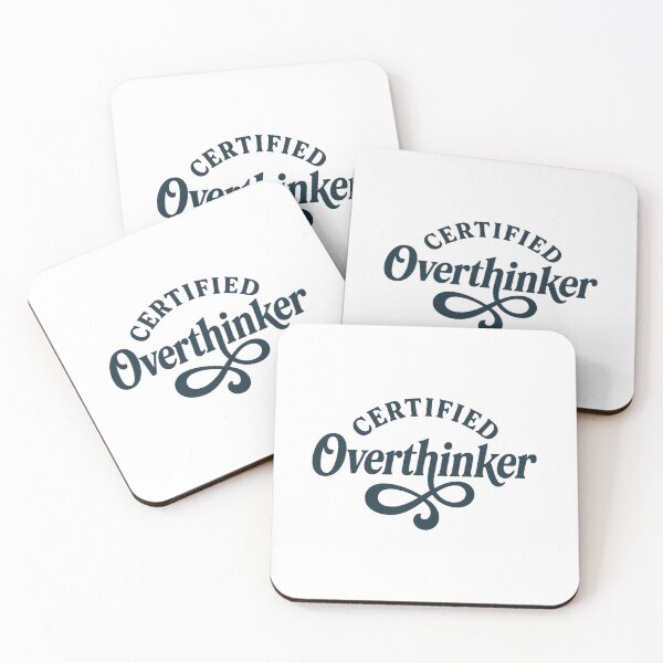 Item preview, Certified Overthinker designed and sold by Design_Your_Day.