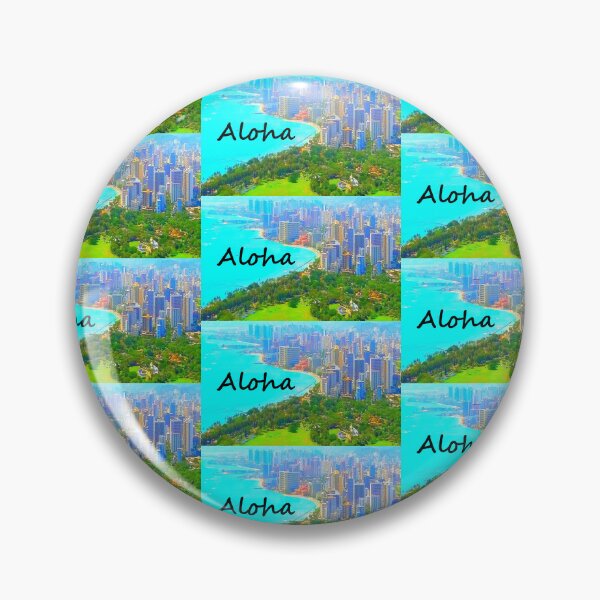 Item preview, Waikiki Bay From Diamond Head XIX designed and sold by R-F-B.