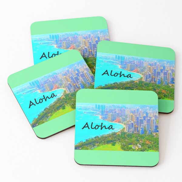 Item preview, Waikiki Bay From Diamond Head XIX designed and sold by R-F-B.