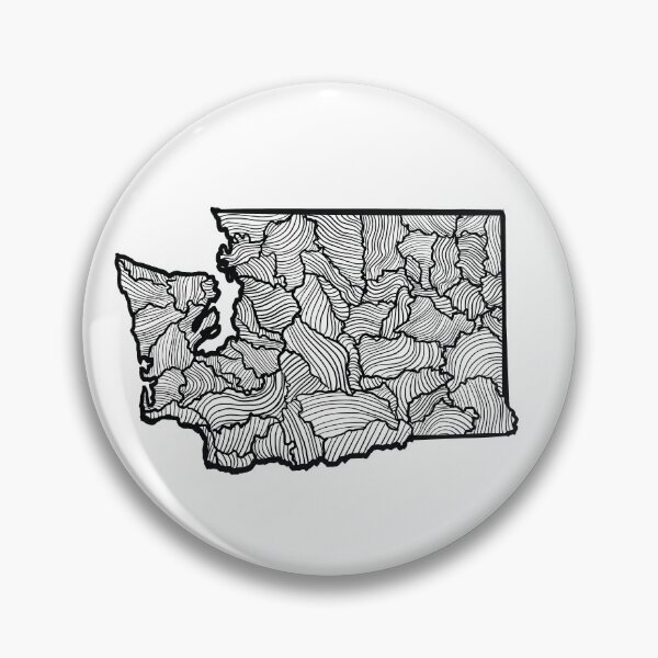 Item preview, Washington watersheds designed and sold by NaomiFriend.