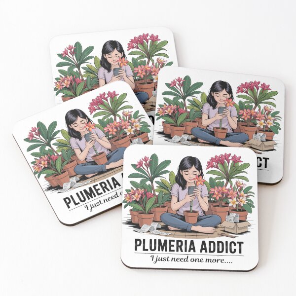 Item preview, Plumeria Addict -Just One More designed and sold by Diane Gotti.