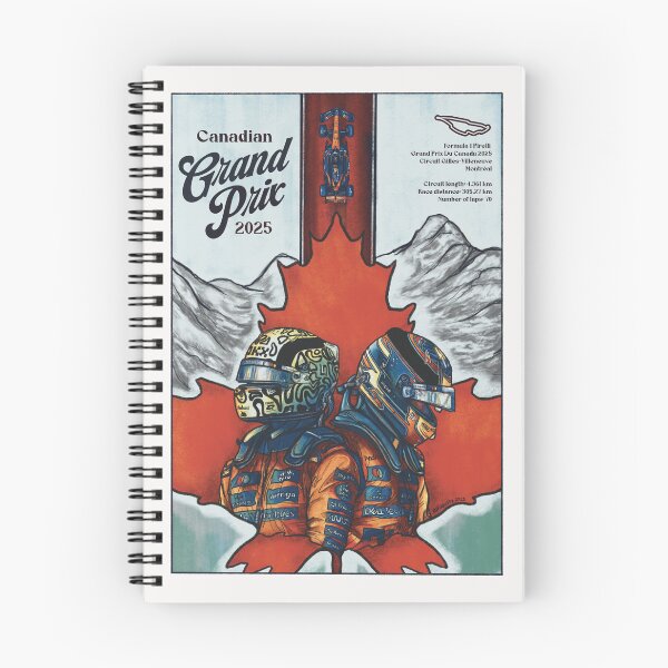 Item preview, mclaren canadian grand prix poster designed and sold by PapayaFox.