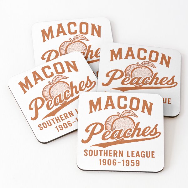 Item preview, Macon Peaches Southern League Vintage Logo (1906–1959) designed and sold by BackstopAndCo.