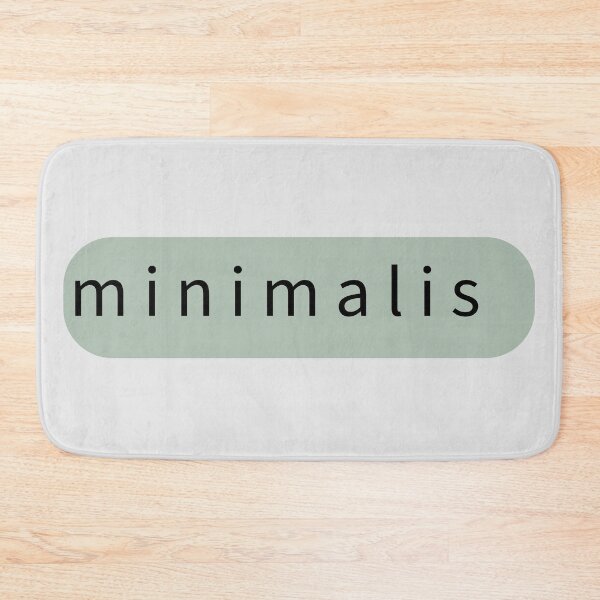 Item preview, minimalis_ - Green - Funny pun on minimalism, being a minimalist designed and sold by ScribbL-ScrabbL.