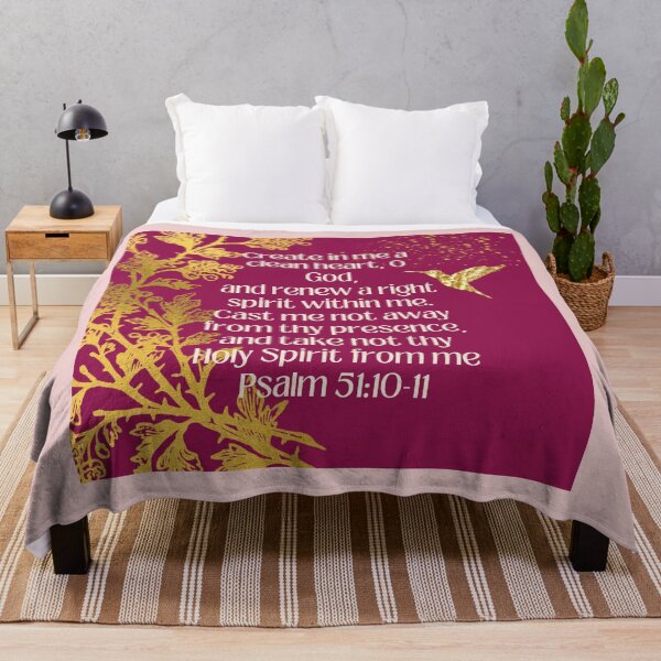 Item preview, Psalm Inspiration: Create in Me a Clean Heart - Psalm 51 designed and sold by TrinityFreedom.