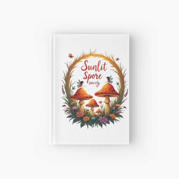 Item preview, Sunlit Spore Society Mushroom - Psychedelic Cottagecore Aesthetic designed and sold by SamCreatesai.