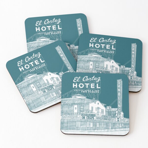 Item preview, El Cortez Casino Drawing designed and sold by Lindecent.
