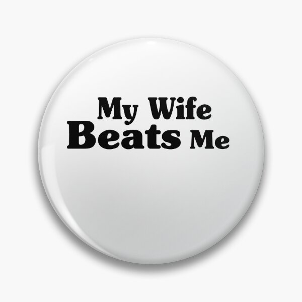 Item preview, My Wife Beats Me Sarcastic design for Husbands & Dads  designed and sold by JustBeeAwesome.