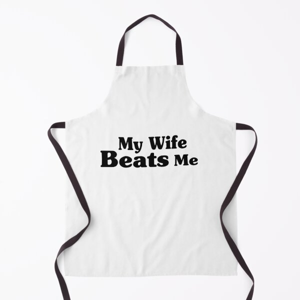 Item preview, My Wife Beats Me Sarcastic design for Husbands & Dads designed and sold by JustBeeAwesome.