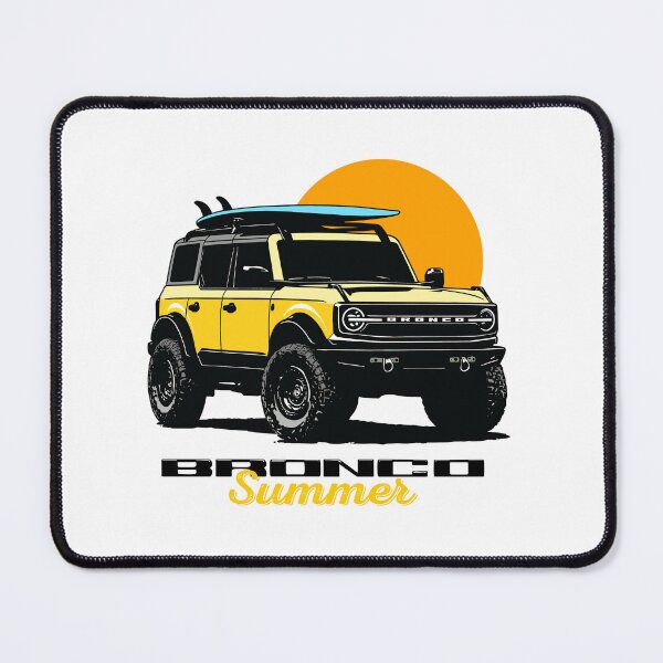 Item preview, Yellow Bronco Coastal Summer designed and sold by blackdogshop.