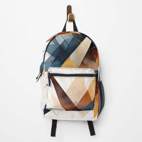 Item preview, Fractured Balance – Sharp Geometric Watercolor Abstraction designed and sold by Ink-Your-Soul.