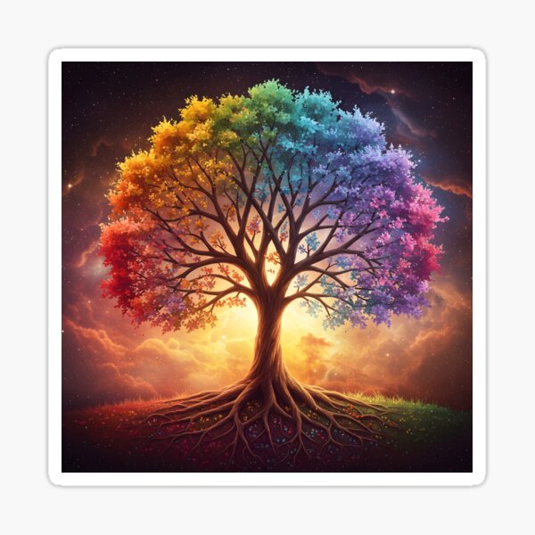 Item preview, Cosmic Tree Of Life designed and sold by Wackonauts.
