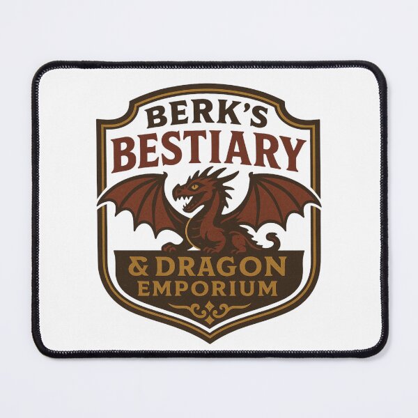 Item preview, How to Train Your Dragon – Berk’s Bestiary & Dragon Emporium designed and sold by Parkline Studio.