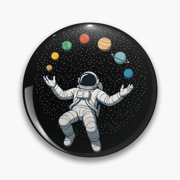 Item preview, Astronaut Juggle Planets Funny Earth Jupiter Space Epic designed and sold by d247.