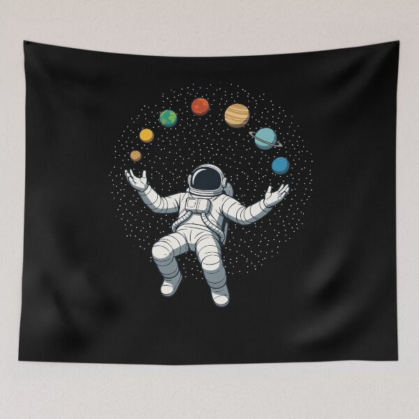 Item preview, Astronaut Juggle Planets Funny Earth Jupiter Space Epic designed and sold by d247.