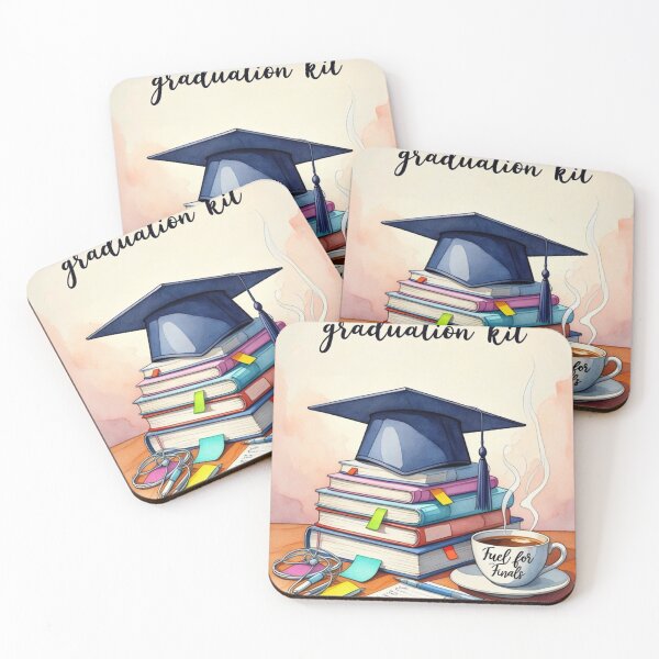 Item preview, Graduation Essentials – A Witty Watercolor Tribute designed and sold by Ink-Your-Soul.