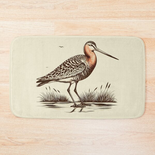 Item preview, Bar-tailed Godwit 4 designed and sold by theAVIARY7.