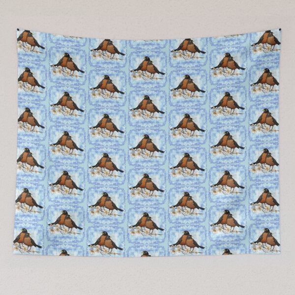 Item preview, Observando petirrojos designed and sold by artmuvz.