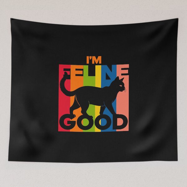 Item preview, I'M FELINE GOOD designed and sold by therockstuff.