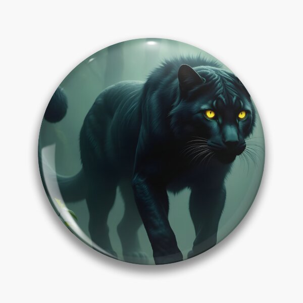 Item preview, Mystic Panther Glow : Neon Yellow Wild Predator Look designed and sold by Felia001.