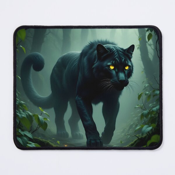 Item preview, Mystic Panther Glow : Neon Yellow Wild Predator Look designed and sold by Felia001.