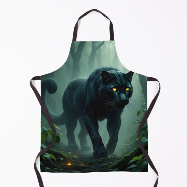 Item preview, Mystic Panther Glow : Neon Yellow Wild Predator Look designed and sold by Felia001.