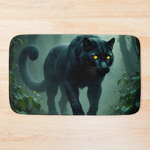 Item preview, Mystic Panther Glow : Neon Yellow Wild Predator Look designed and sold by Felia001.