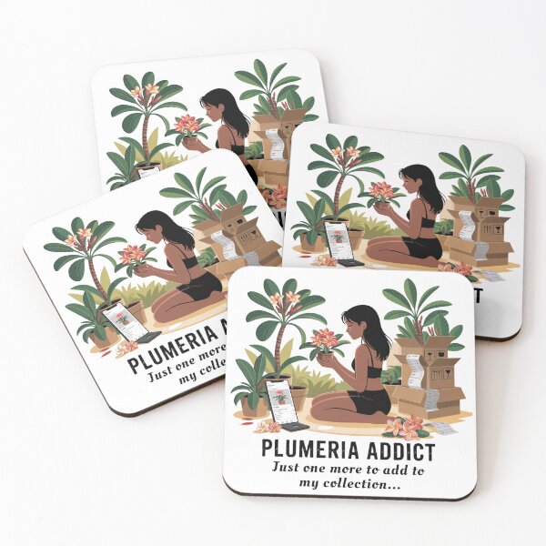 Item preview, Plumeria Addict 2 - Just One More to Add to My Collection designed and sold by Diane Gotti.